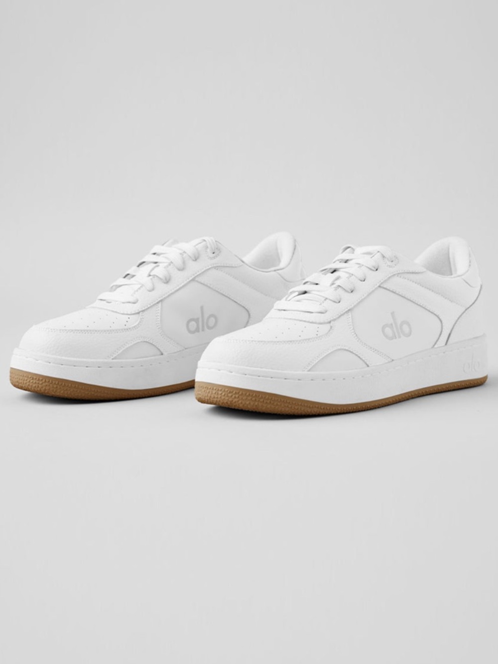 ALO Yoga Recovery Sneaker - Natural White/Gum